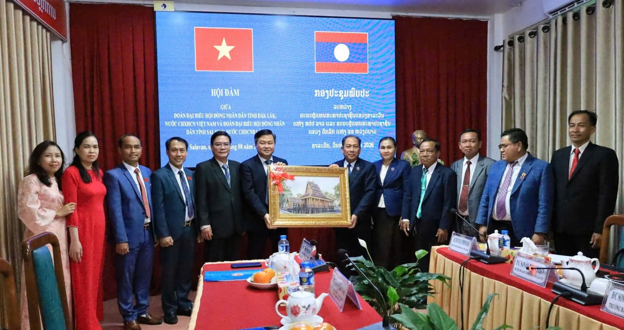 Đoàn công tác HĐND tỉnh Đắk Lắk đạt nhiều kết quả thiết thực trong chuyến thăm, trao đổi kinh nghiệm tại các tỉnh Nam Lào